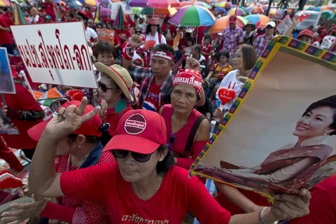 泰国军方释放红衫军领袖